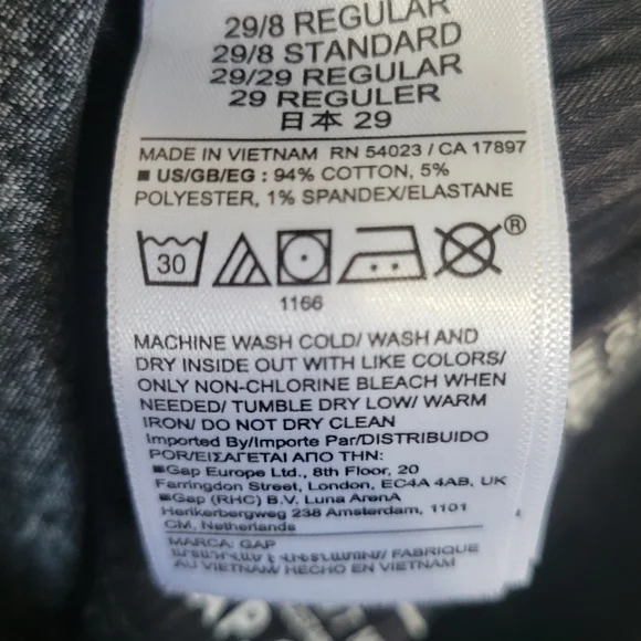 GAP Vintage Slim High Rise Jeans - Picture 10 of 10